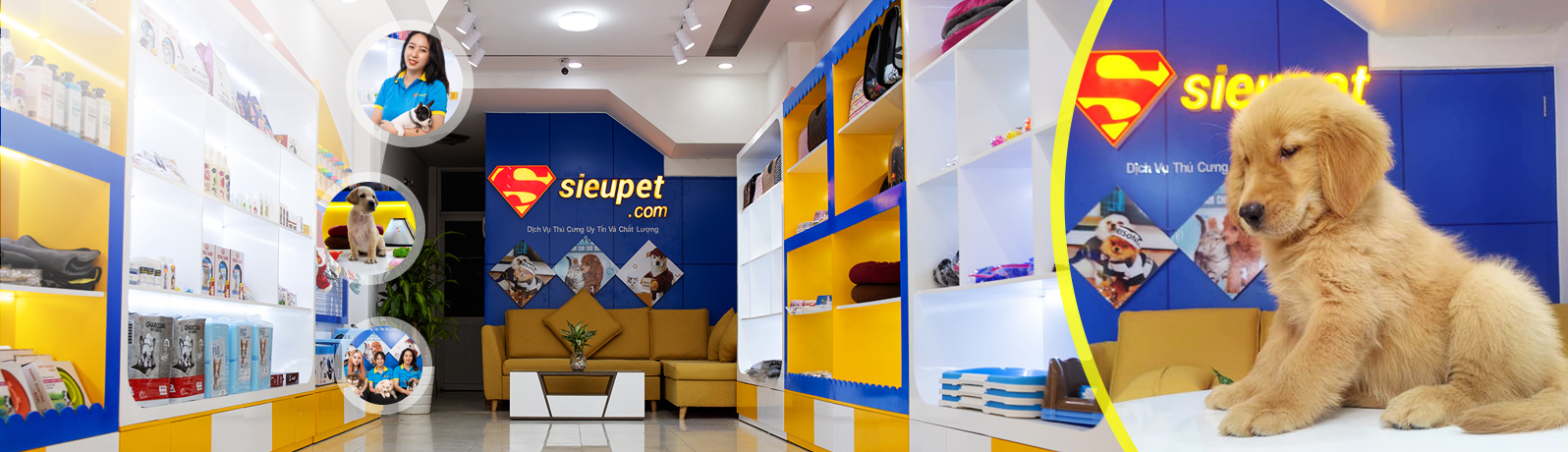 banner siêu pet shop